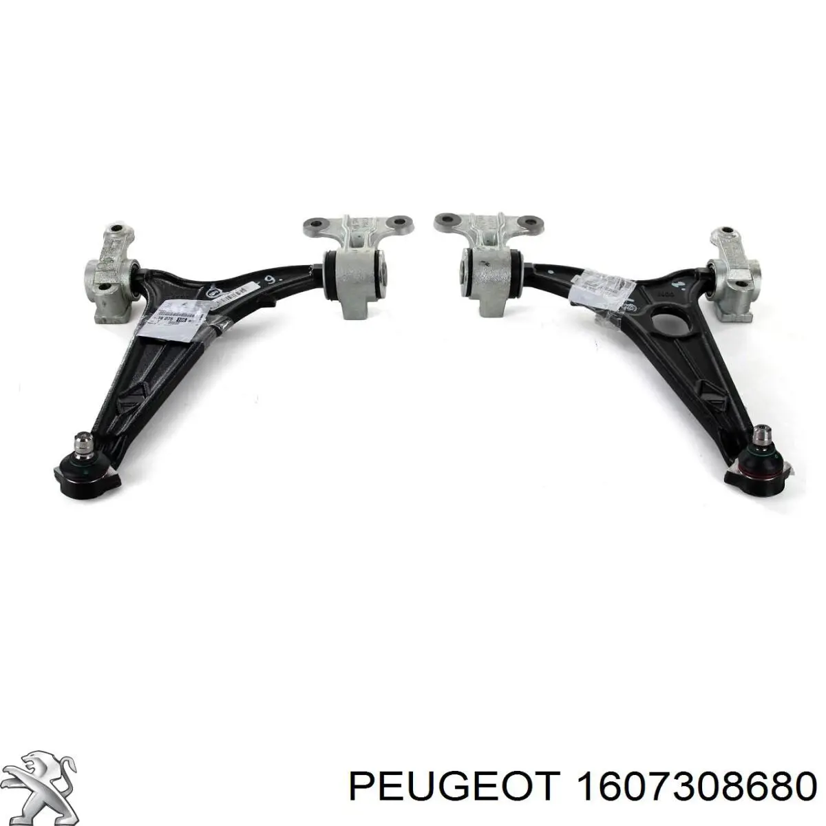 Купити 1607308680 Peugeot/Citroen Лівий важіль передній нижній підвіски