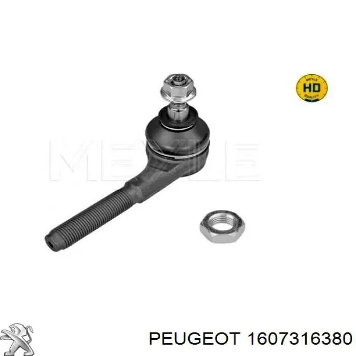 Купити 1607316380 Peugeot/Citroen Рульовий наконечник