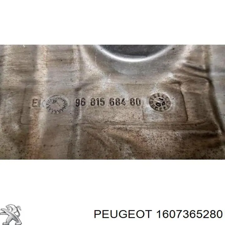 Купити 1706P9 Peugeot/Citroen Перетворювач відпрацьованих газів