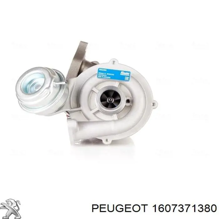Турбіна Peugeot/Citroen 1607371380 ціна, від 288.53 USD