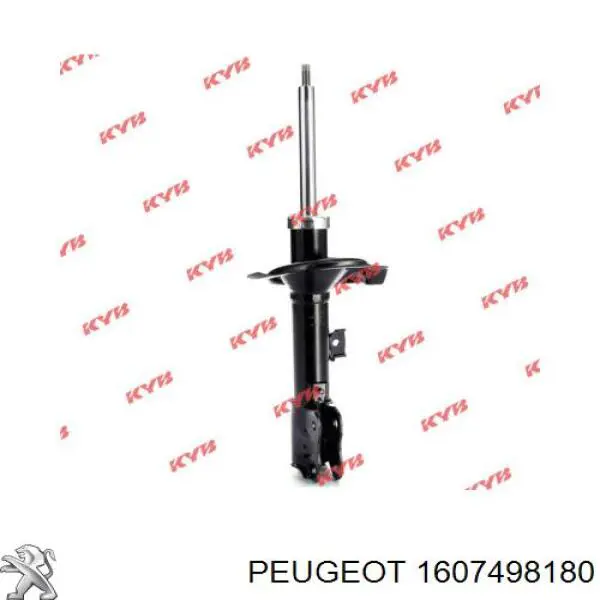 Амортизатора передній лівий 1607498180 Peugeot/Citroen