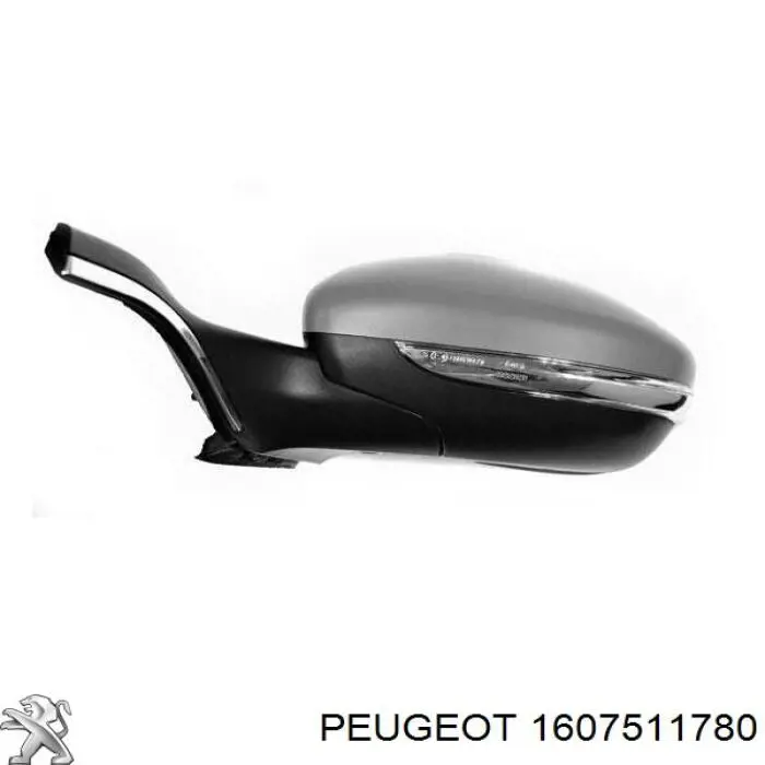 Ліве бічне дзеркало Peugeot/Citroen 1607511780 ціна, від 113.33 USD
