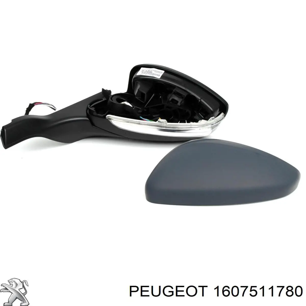 Купити 1607511780 Peugeot/Citroen Бічне дзеркало заднього виду ліве