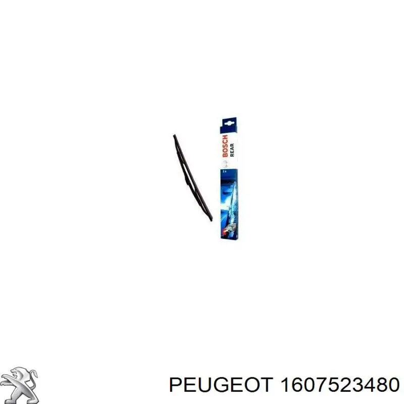 Купити 1607523480 Peugeot/Citroen Щітка задня