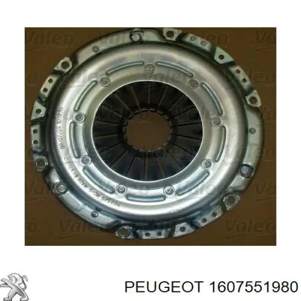 1607551980 Peugeot/Citroen комплект зчеплення (3 частини)