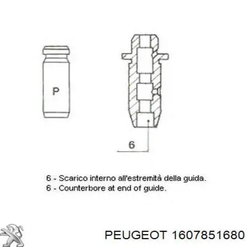  1607851680 Peugeot/Citroen