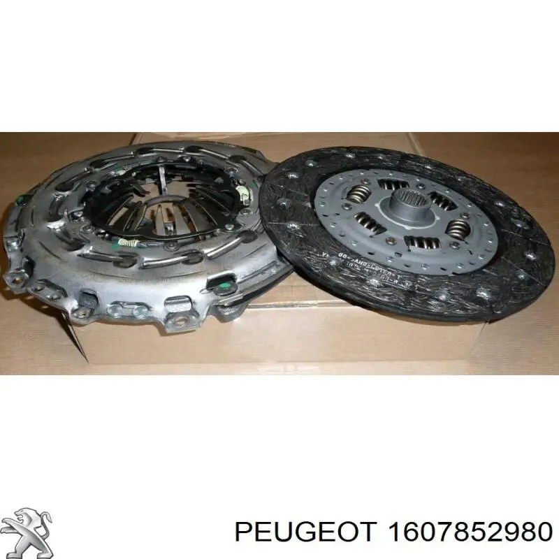 Купити 1607852980 Peugeot/Citroen Комплект зчеплення (диск, корзина, підшипник)