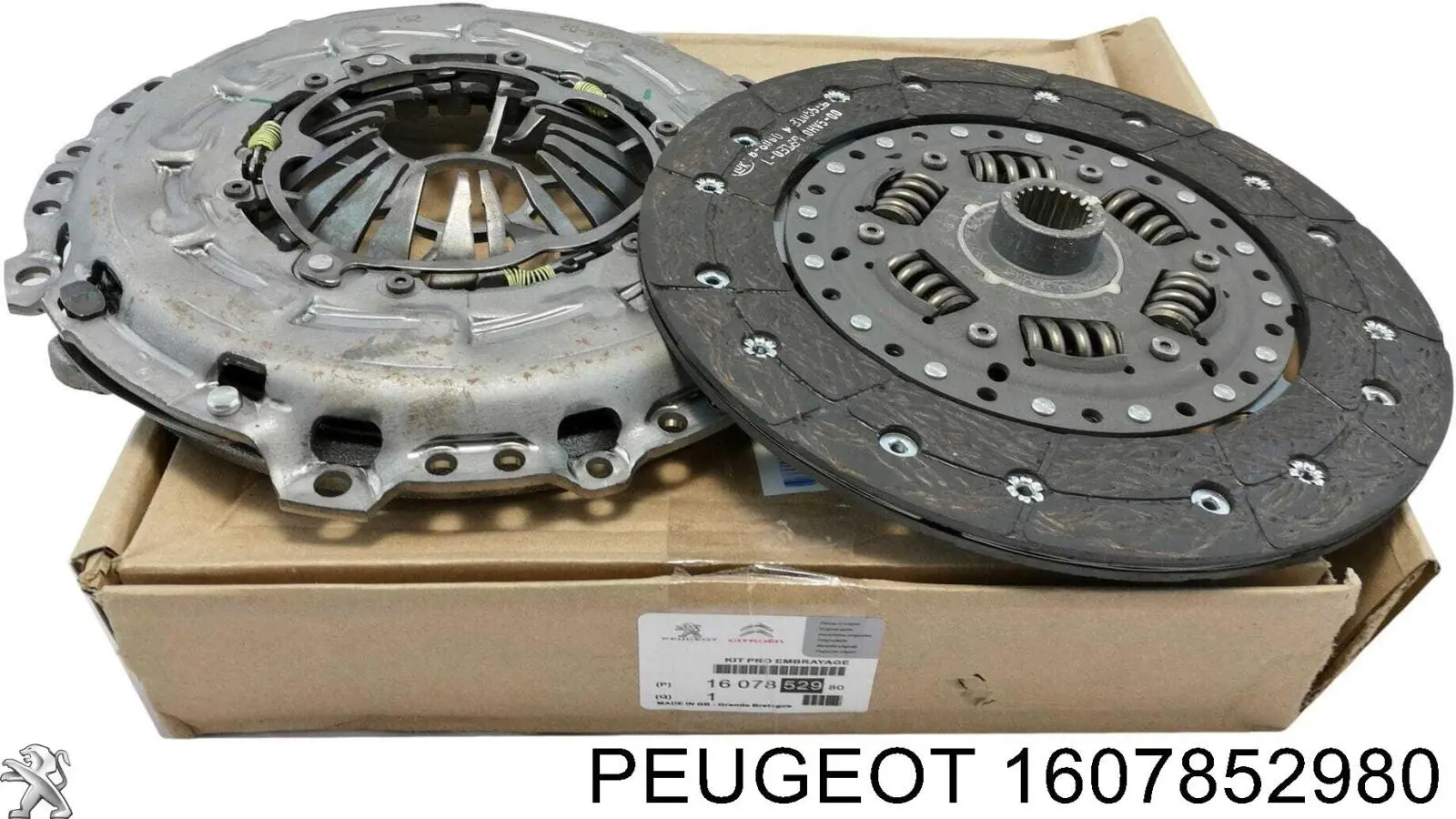 Купити 1679450880 Peugeot/Citroen Комплект зчеплення (диск, корзина, підшипник)