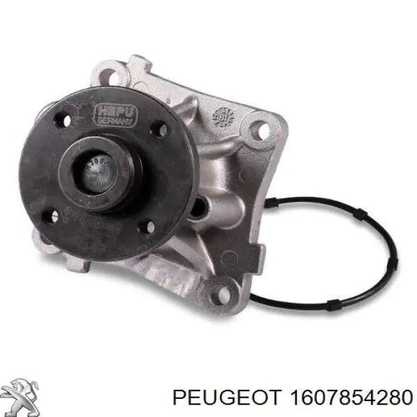 Помпа водяна, (насос) охолодження 1607854280 Peugeot/Citroen