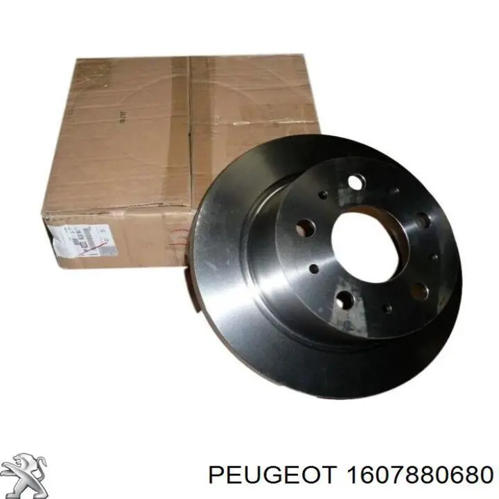 Гальмівні диски 1607880680 Peugeot/Citroen