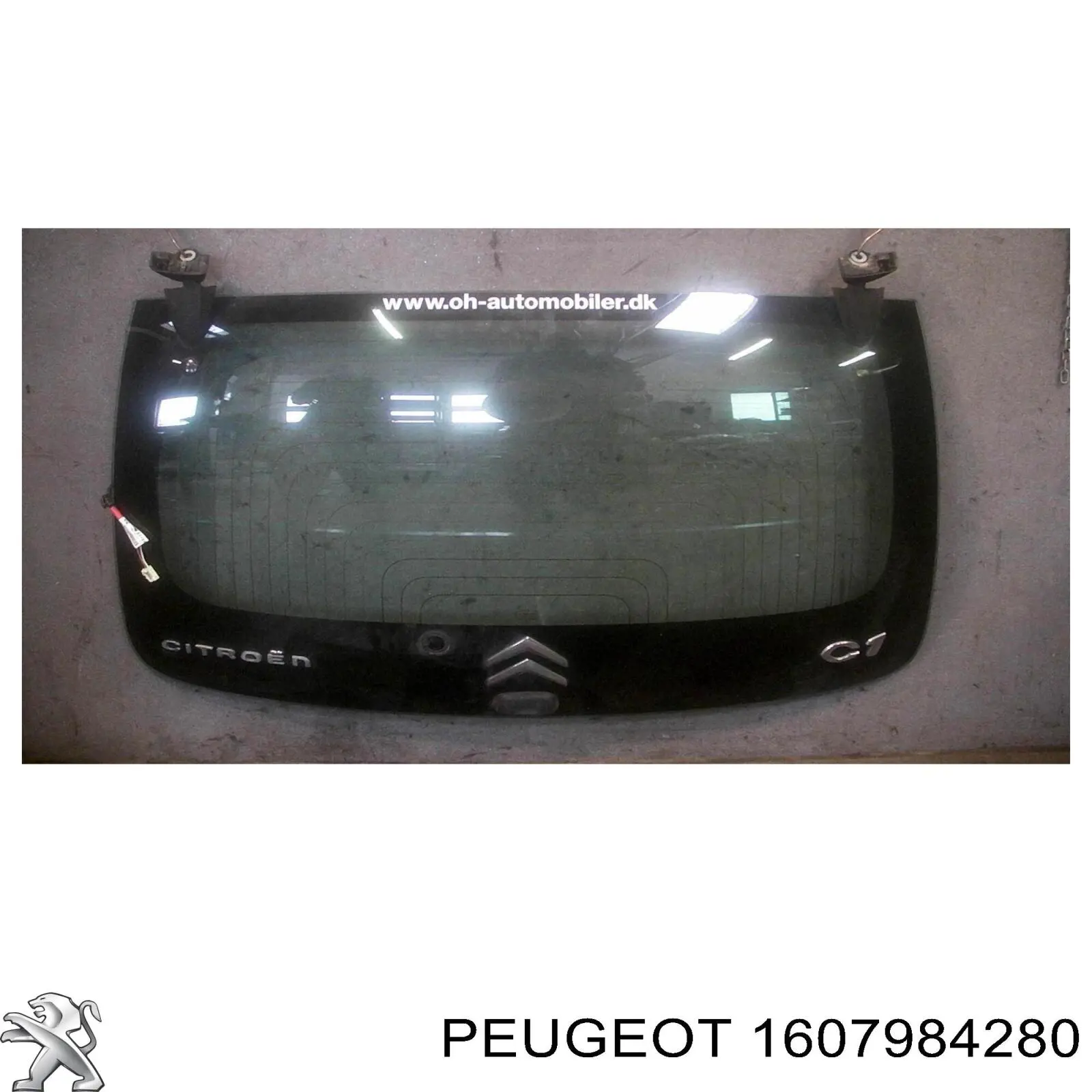 Скло кришки багажника Peugeot/Citroen 8744W2 ціна, від 242.14 USD