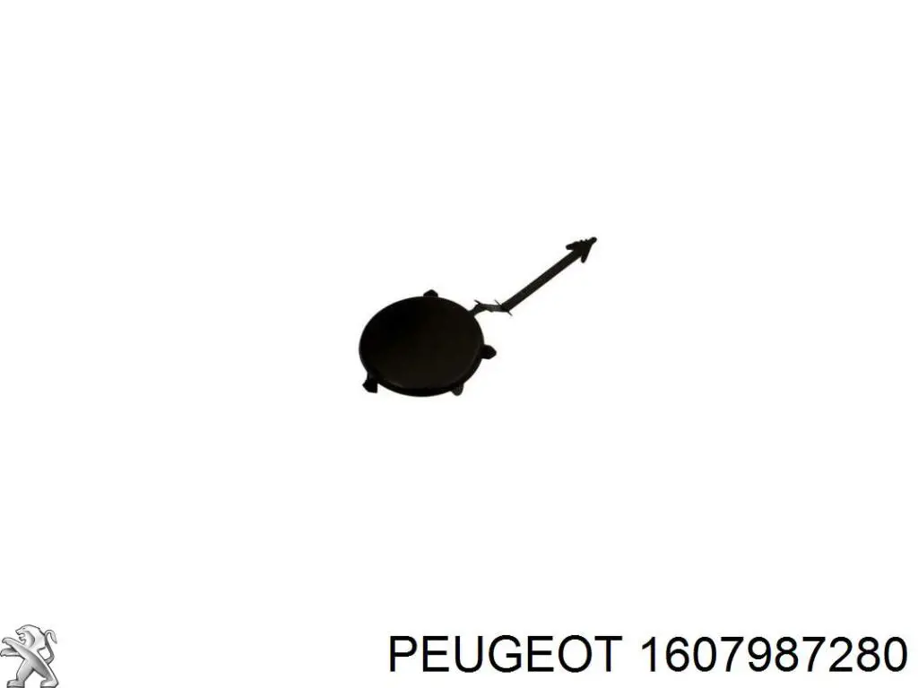 Купити 1607987280 Peugeot/Citroen Заглушки буксирувального гака