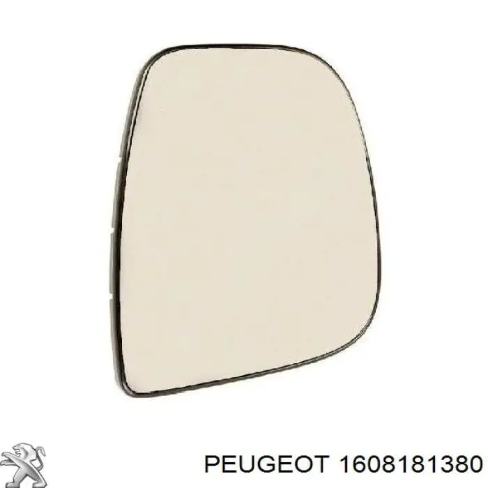 Дзеркальний елемент правого дзеркала заднього виду Peugeot/Citroen 1608181380 ціна, від 16.44 USD