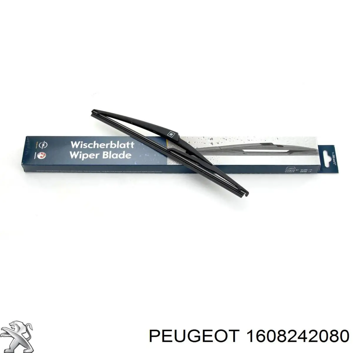 Купити 1608242080 Peugeot/Citroen Безконтактні двірники