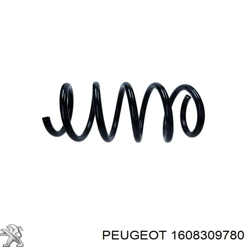 1608309780 Peugeot/Citroen Пружина амортизатора передняя