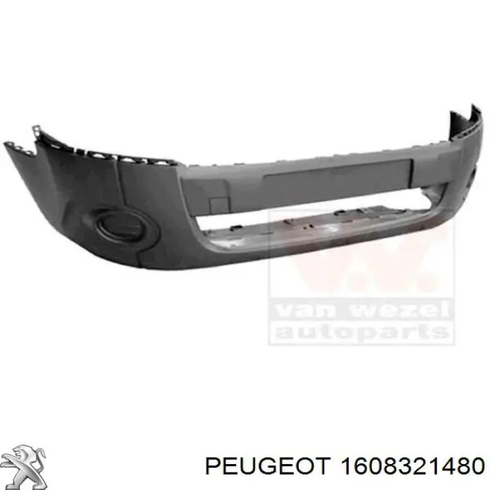 Бампер на авто Peugeot/Citroen 1608321480 ціна, від 130.01 USD