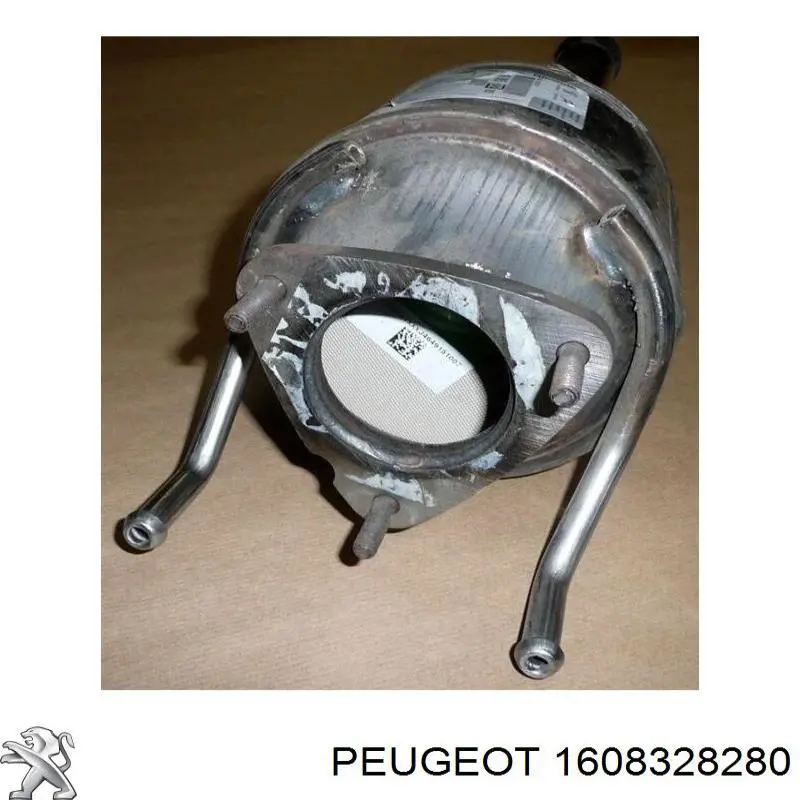 1608328280 Peugeot/Citroen Каталітичний нейтралізатор відпрацьованих газів