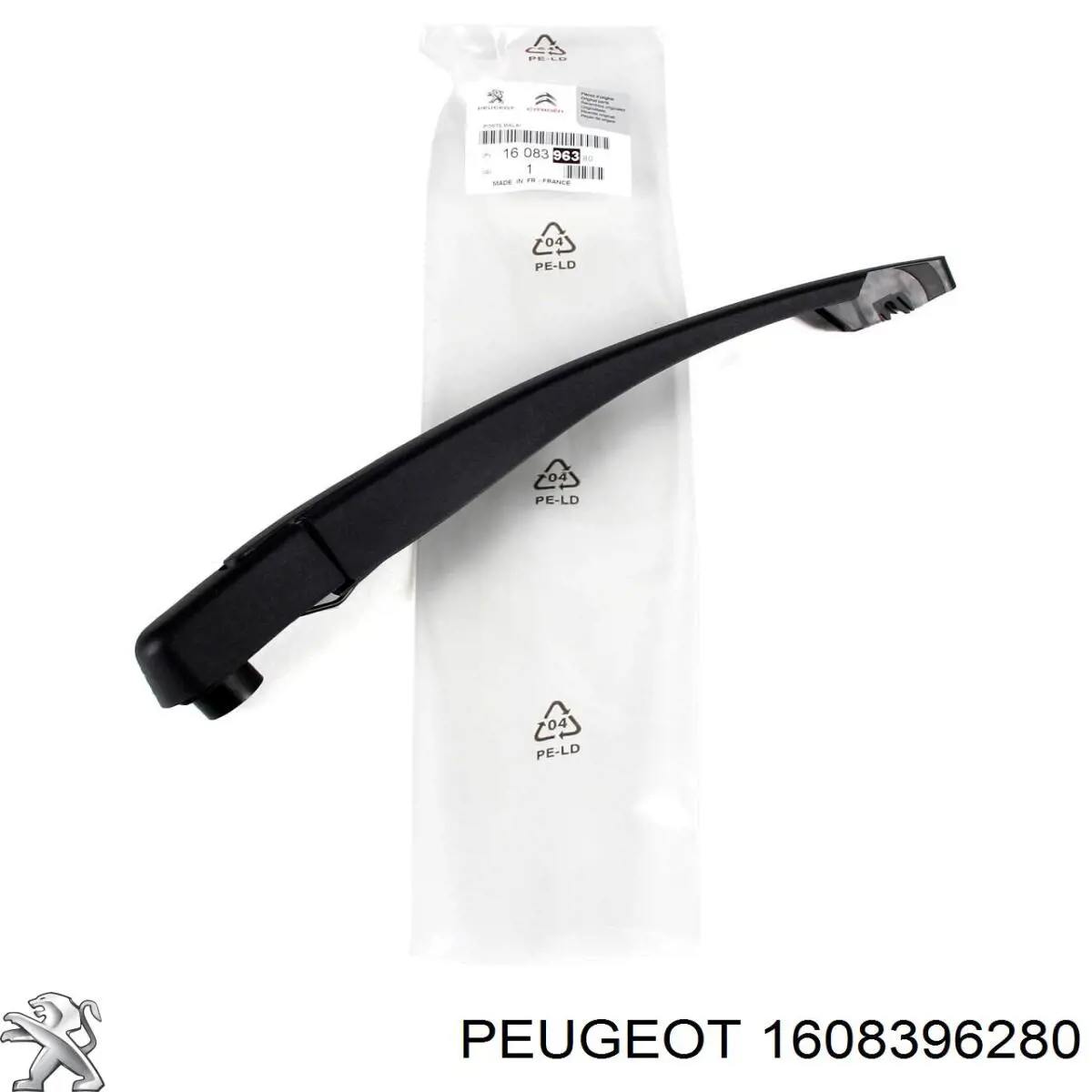 Щітка склоочисника заднього скла Peugeot/Citroen 1608396280 ціна, від 13.65 USD