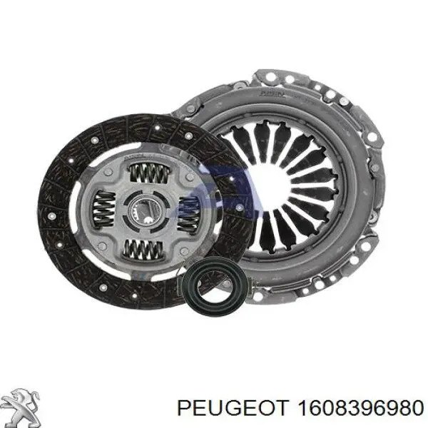 Комплект зчеплення (3 частини) Peugeot/Citroen 1608396980 ціна, від 99.49 USD