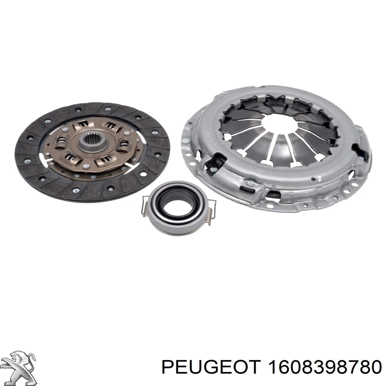 Комплект зчеплення (3 частини) Peugeot/Citroen 1608398780 ціна, від 100.84 USD