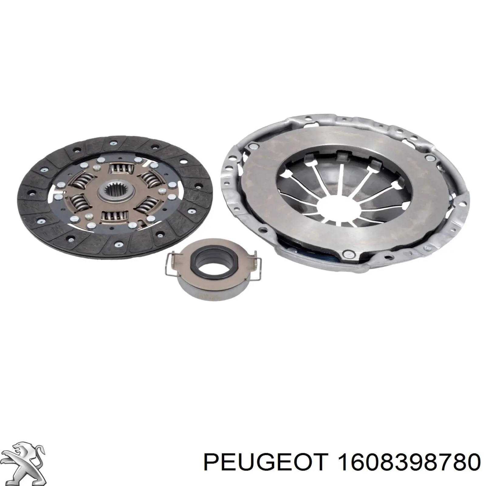 1608398780 Peugeot/Citroen Зчеплення в зборі