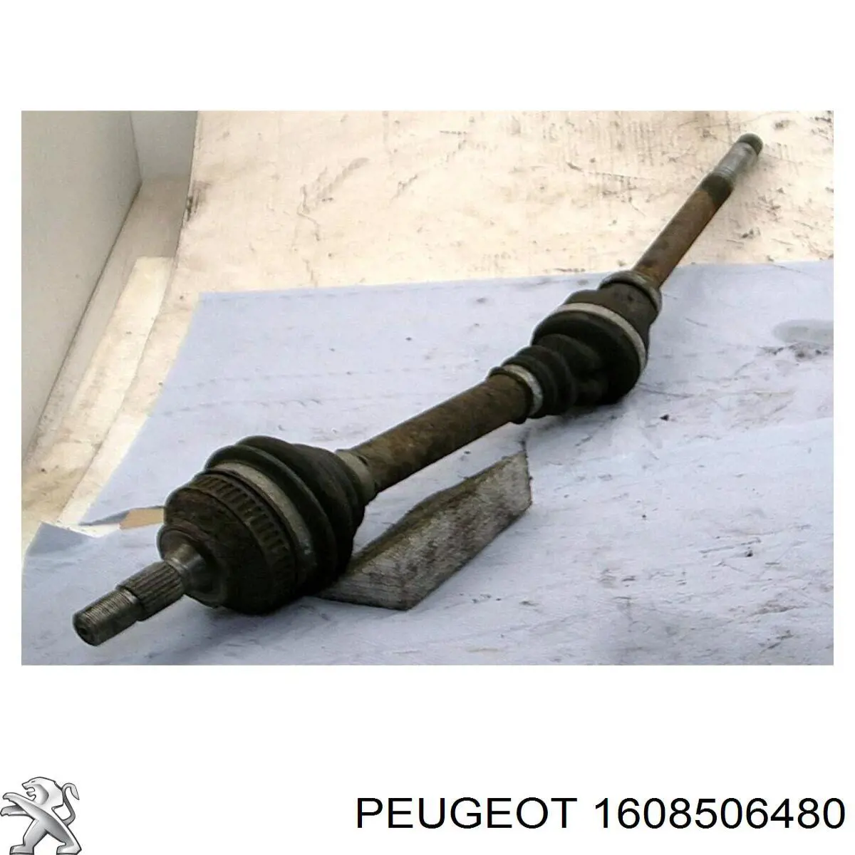Піввісь права 1608506480 Peugeot/Citroen