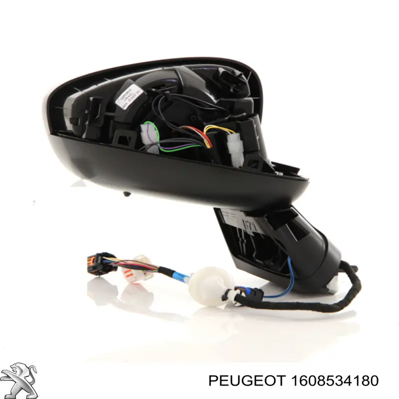 Праве бокове дзеркало Peugeot/Citroen 1608534180