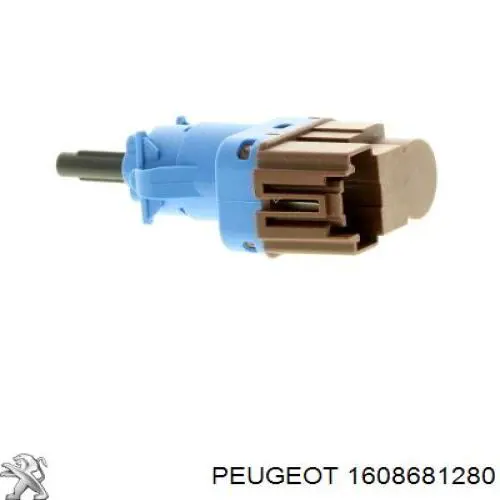 Купити 1608681280 Peugeot/Citroen Датчик педалі гальма