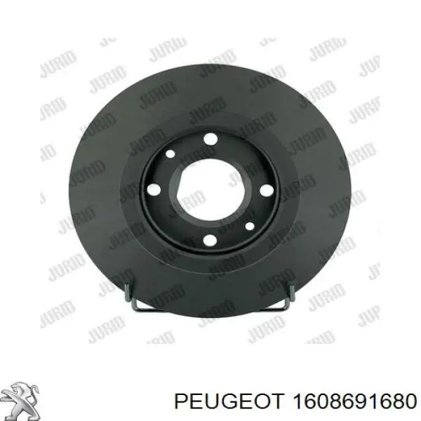 Гальмівні диски передні 1608691680 Peugeot/Citroen