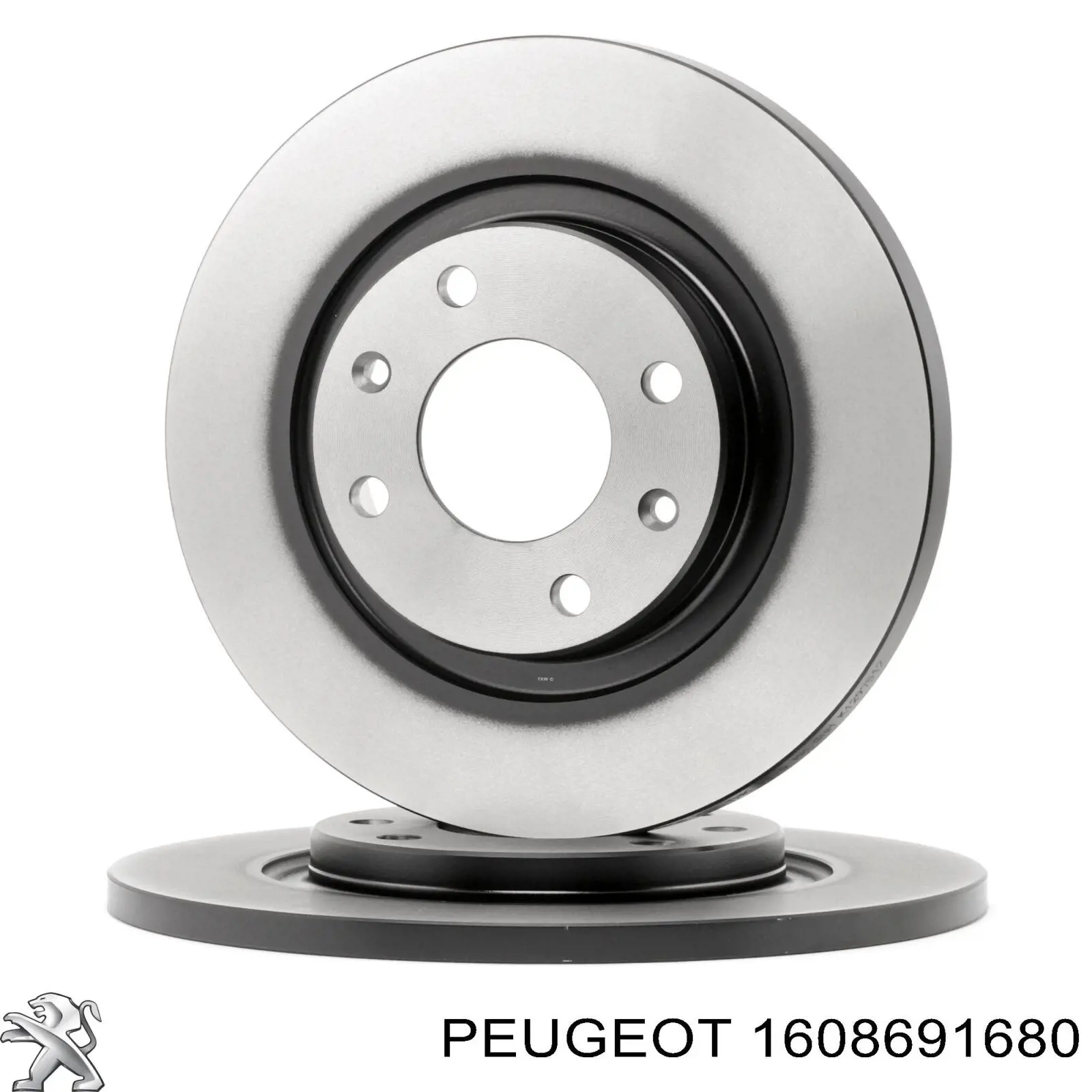 Купити 1608691680 Peugeot/Citroen Ротор гальмівний