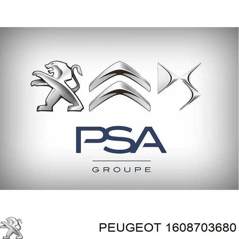 Комплект кронштейнів/кріплень заднього бампера Peugeot/Citroen 1608703680 ціна, від 15.20 USD
