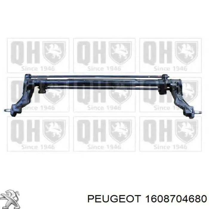 Балка задньої підвіски поперечна Peugeot/Citroen 1608704680 ціна, від  USD