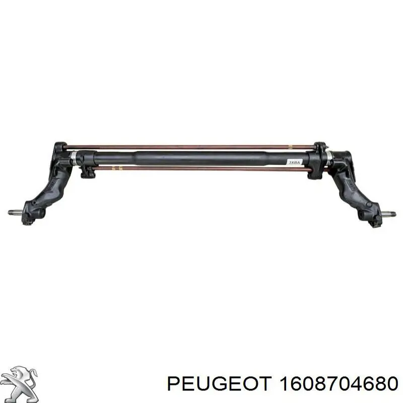 Купити 1608704680 Peugeot/Citroen Балка задньої підвіски, підрамник