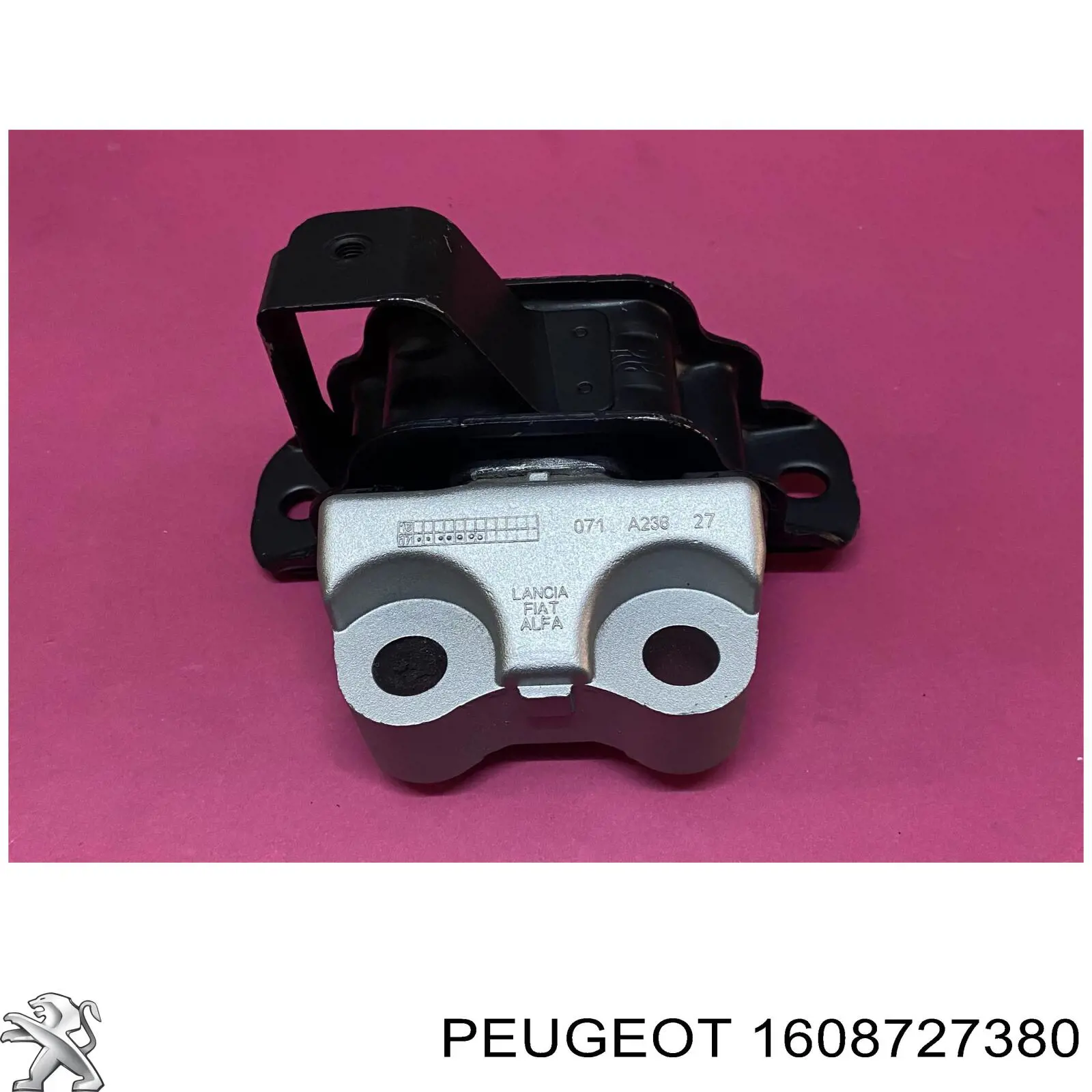 1608727380 Peugeot/Citroen подушка (опора двигуна, ліва задня)