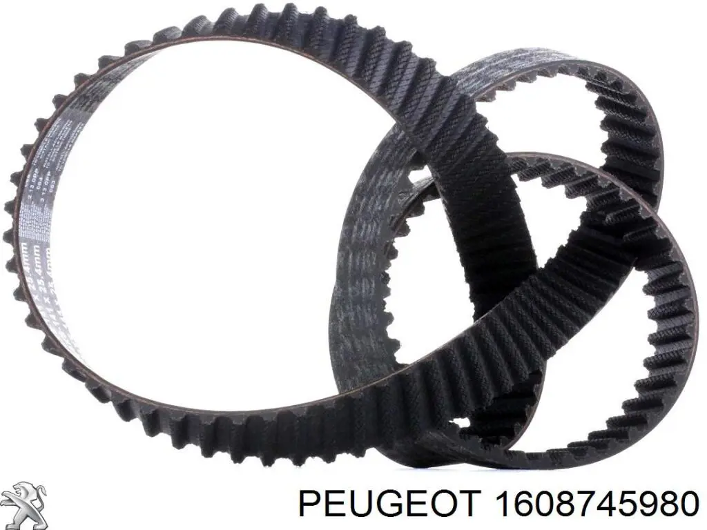 Зубчастий ремінь Peugeot/Citroen 1608745980 ціна, від 33.89 USD