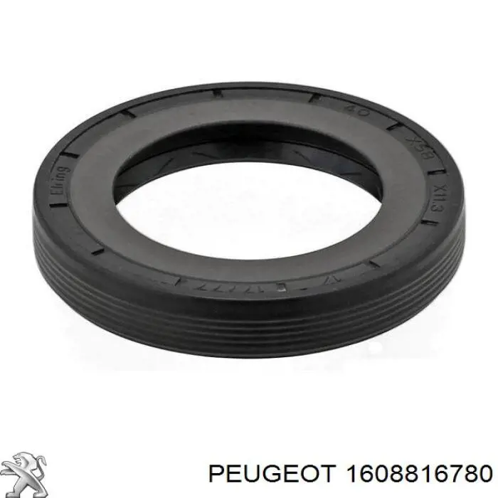 Купити 1608816780 Peugeot/Citroen Сальник піввісі переднього моста, лівої