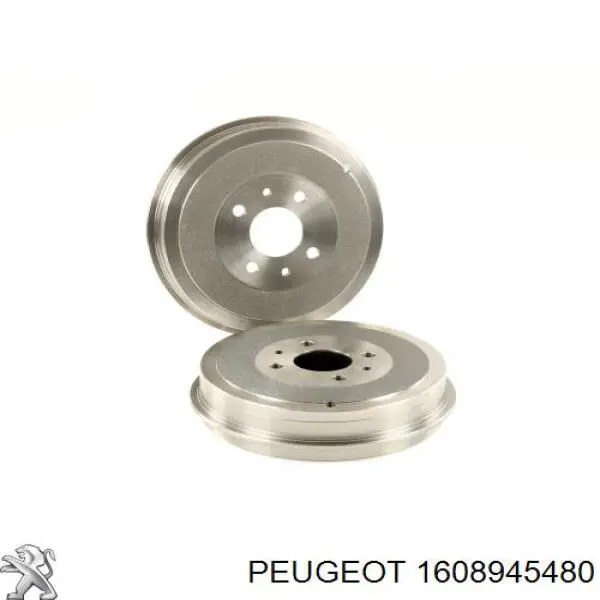Купити 1608945480 Peugeot/Citroen Барабан гальмівний задній