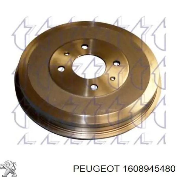 Барабан гальмівний задній Peugeot/Citroen 1608945480 ціна, від 39.69 USD