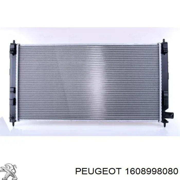 1608998080 Peugeot/Citroen радіатор охолодження двигуна