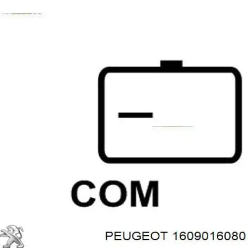 Генератор Peugeot/Citroen 1609016080 ціна, від 129.71 USD
