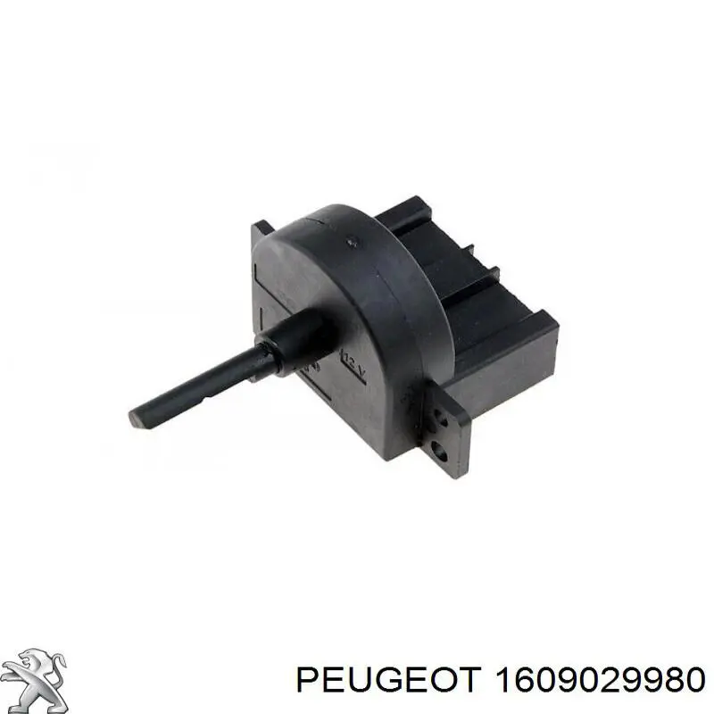 1609029980 Peugeot/Citroen резистор (опір пічки, обігрівача салону)