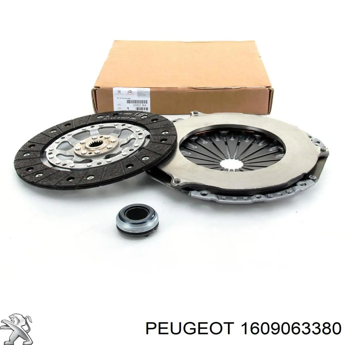 Купити 1609063380 Peugeot/Citroen Комплект зчеплення (диск, корзина, підшипник)