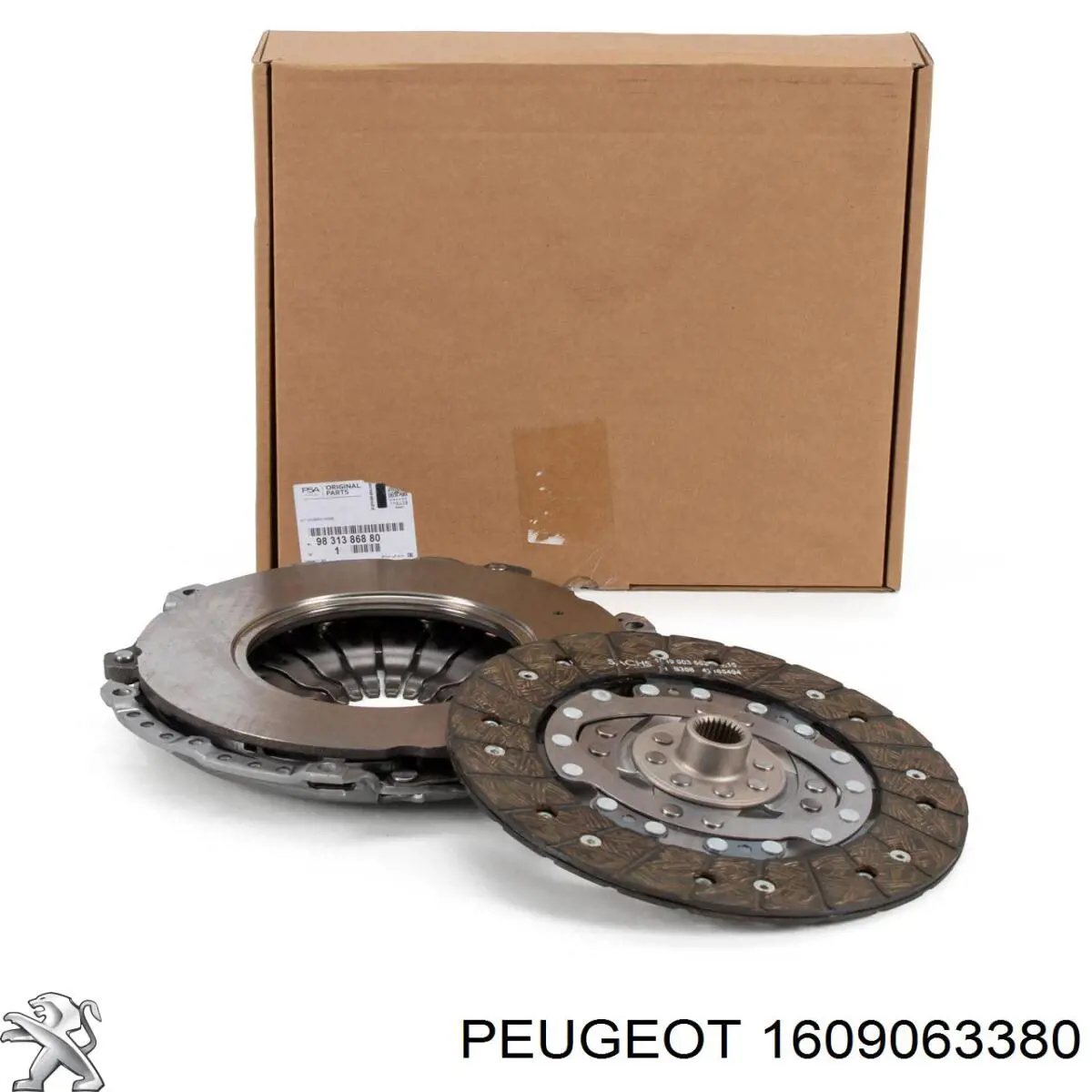 Комплект зчеплення (3 частини) Peugeot/Citroen 1609063380 ціна, від 220.89 USD