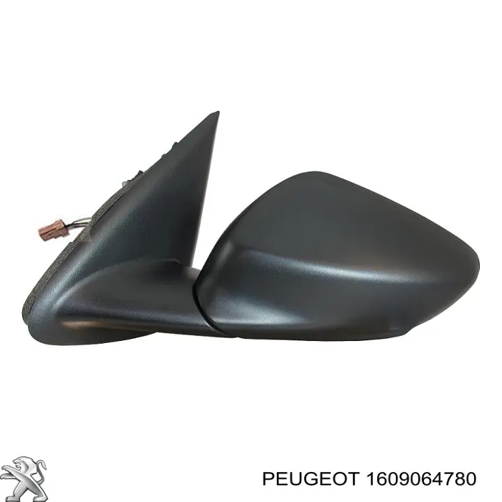 1609064780 Peugeot/Citroen Дзеркало заднього виду, ліве
