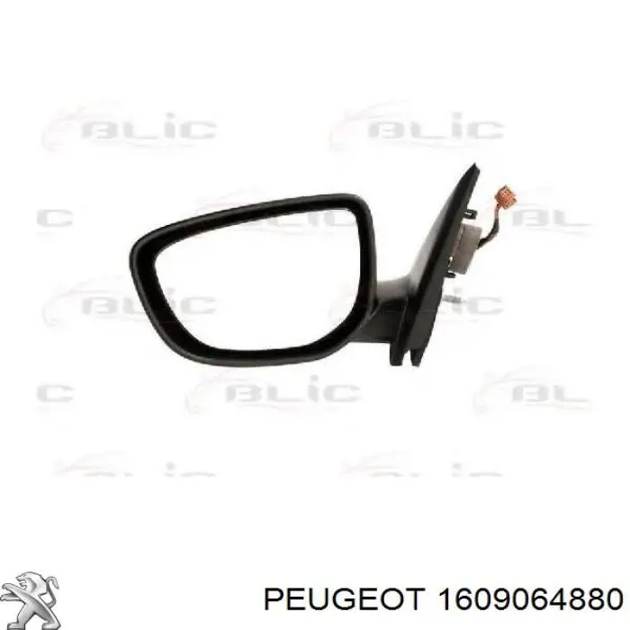 Купити 1609064880 Peugeot/Citroen Бічне дзеркало заднього виду ліве
