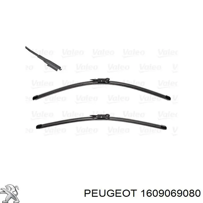 Купити 1642335680 Peugeot/Citroen Щітка-двірник лобового скла, пасажирська