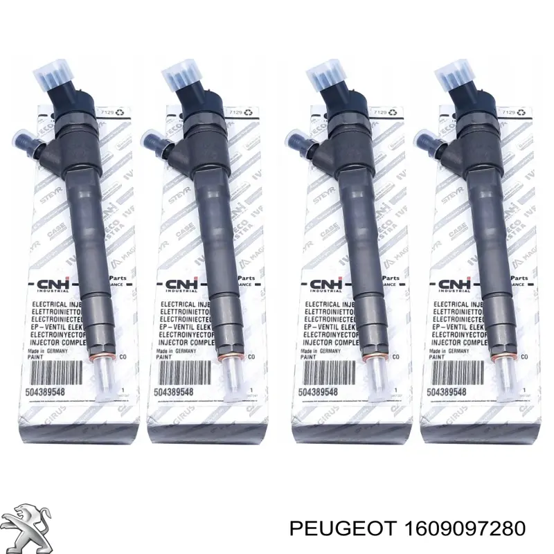 1609097280 Peugeot/Citroen Форсунка вприску палива