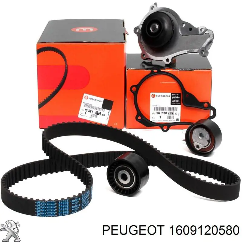 Комплект ГРМ 1609120580 Peugeot/Citroen