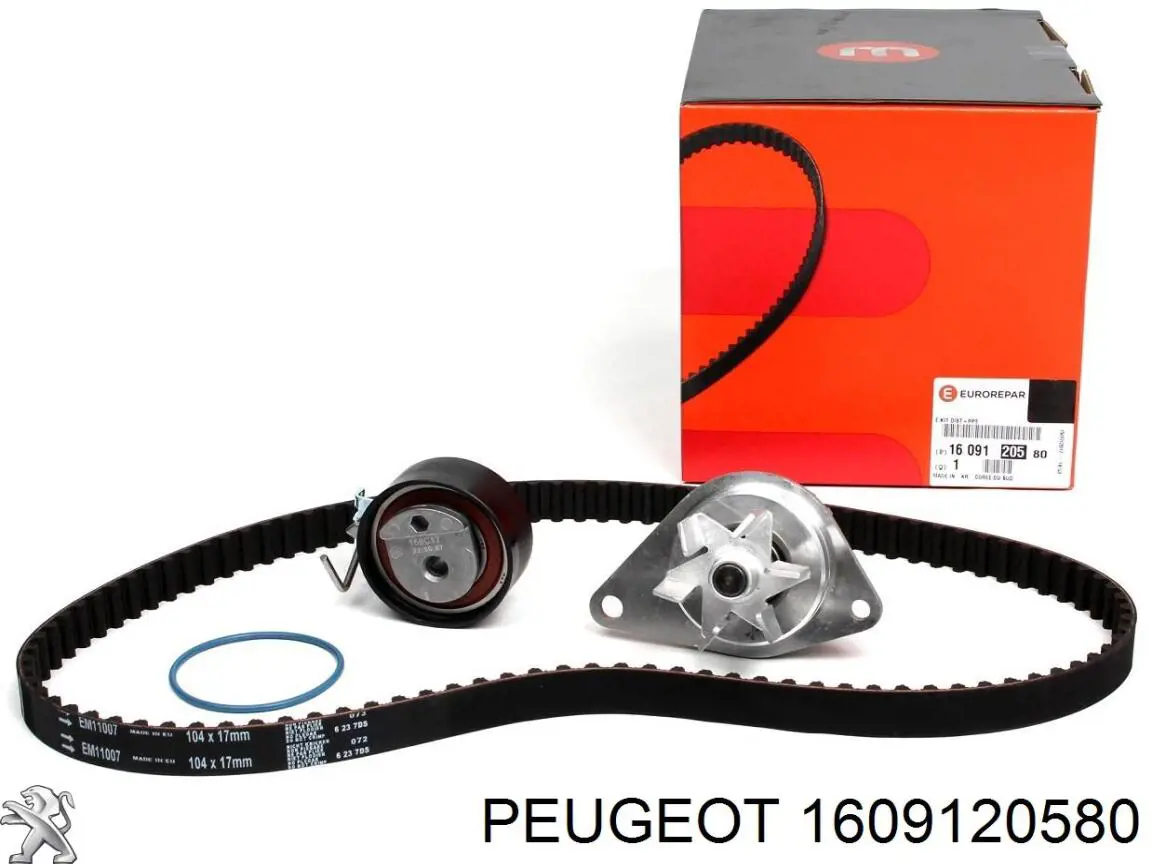 1609120580 Peugeot/Citroen комплект грм