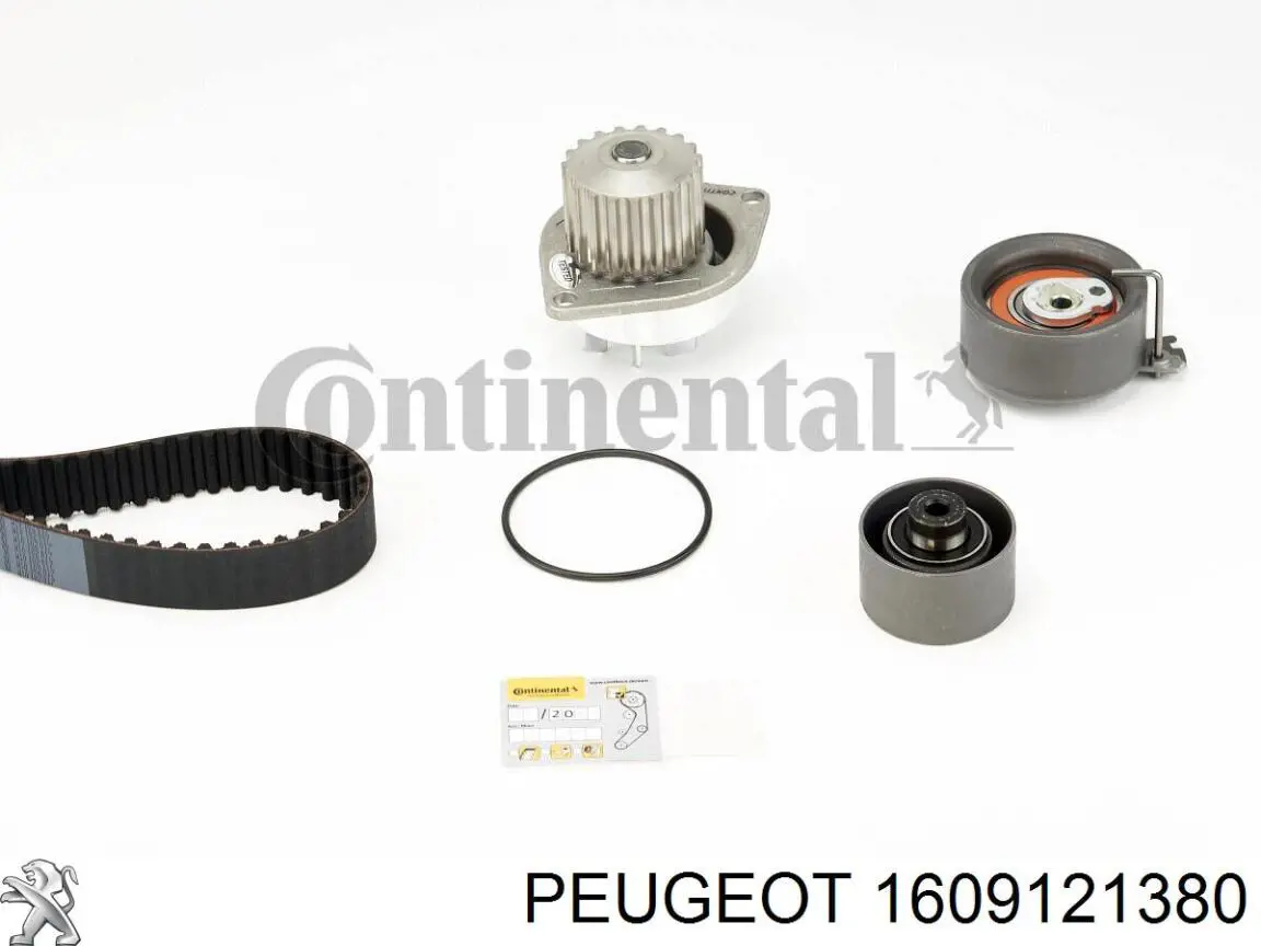 1609121380 Peugeot/Citroen комплект грм